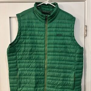 Stio Men's Green Puffer Vest